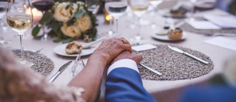 An elegant castle wedding