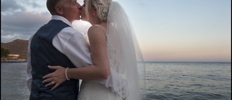 An intimate sea view wedding with elegant details